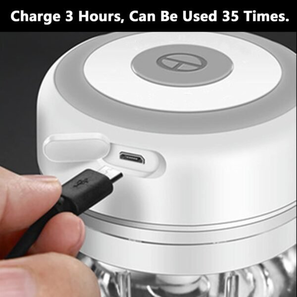 2+ Electric Mini Garlic Chopper - Image 4